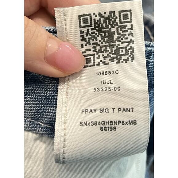 True Religion Fray Big T Pants Baggy Men's Jeans Size 31 - Picture 5 of 6